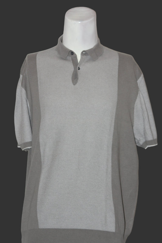 M&S Light Green Stretchable Polo T-Shirt