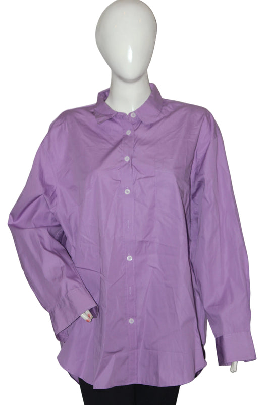 Pink Cotton Shirt – M&S