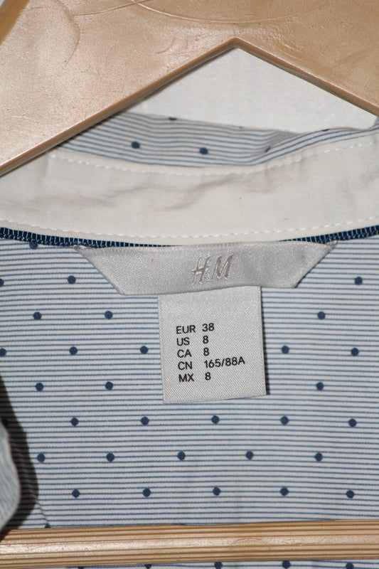 H&M polka dot Shirt Full sleeves