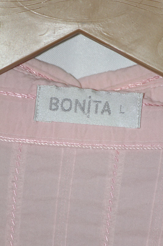 Bonita Peach Button-Down Shirt