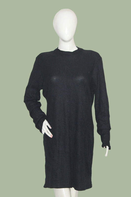 George Black Full Sleeve Stretch Bodycon Dress