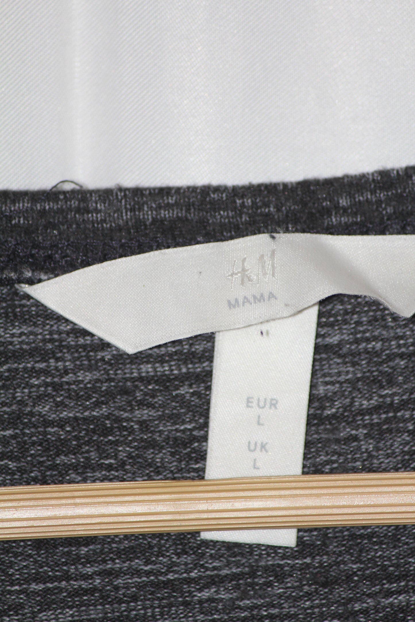 H&M Grey Full Sleeve Stretchable Bodycon Dress