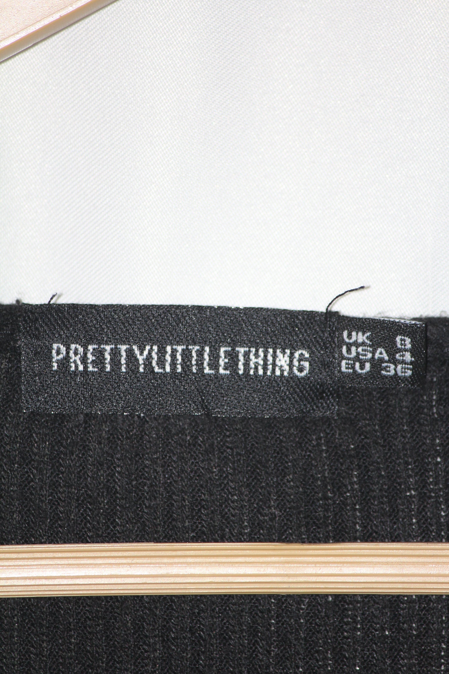 PrettyLittleThing Black Stretchable Bodycon Dress