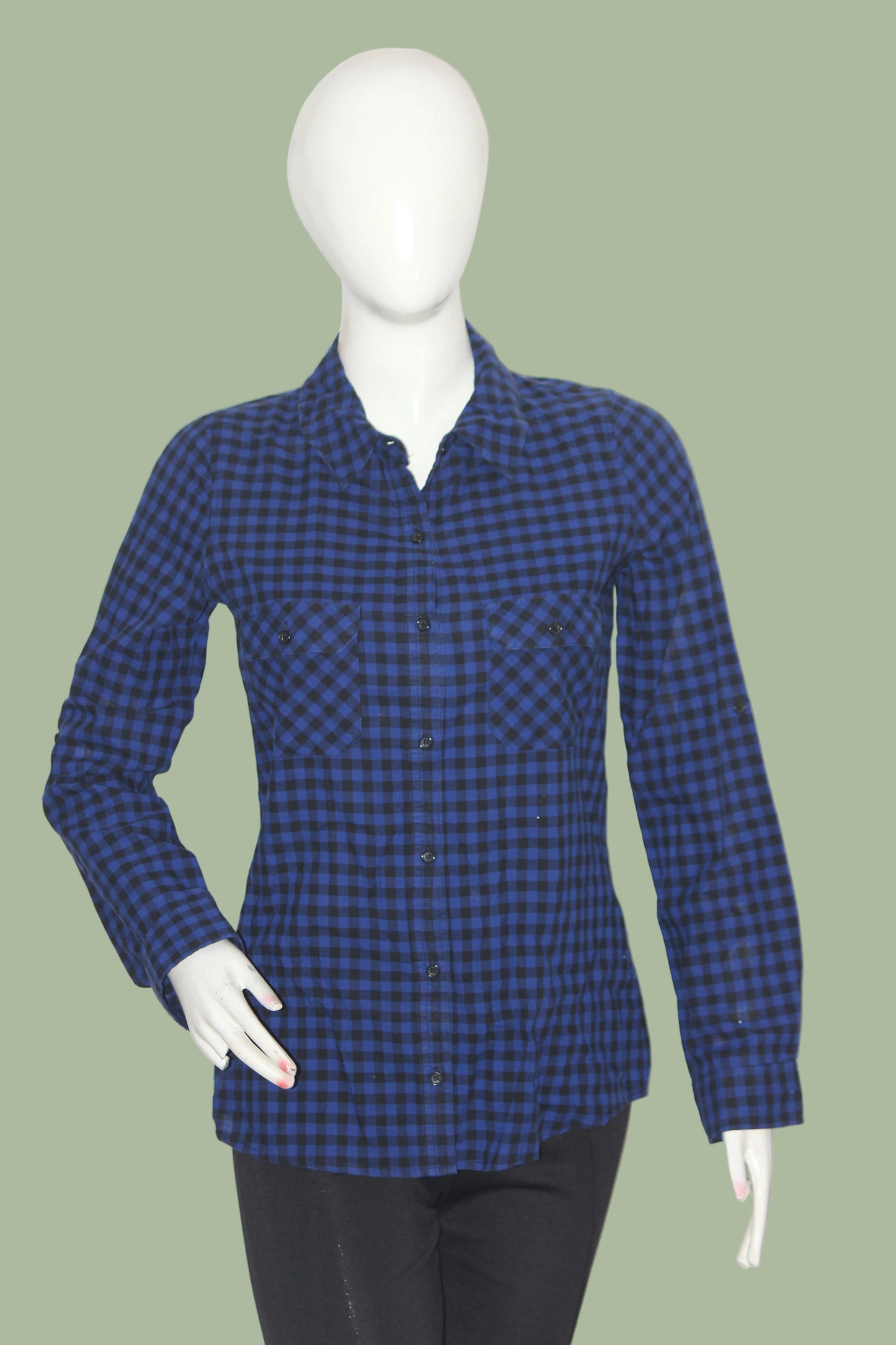 Dark Blue Check Shirt – Jay Jays