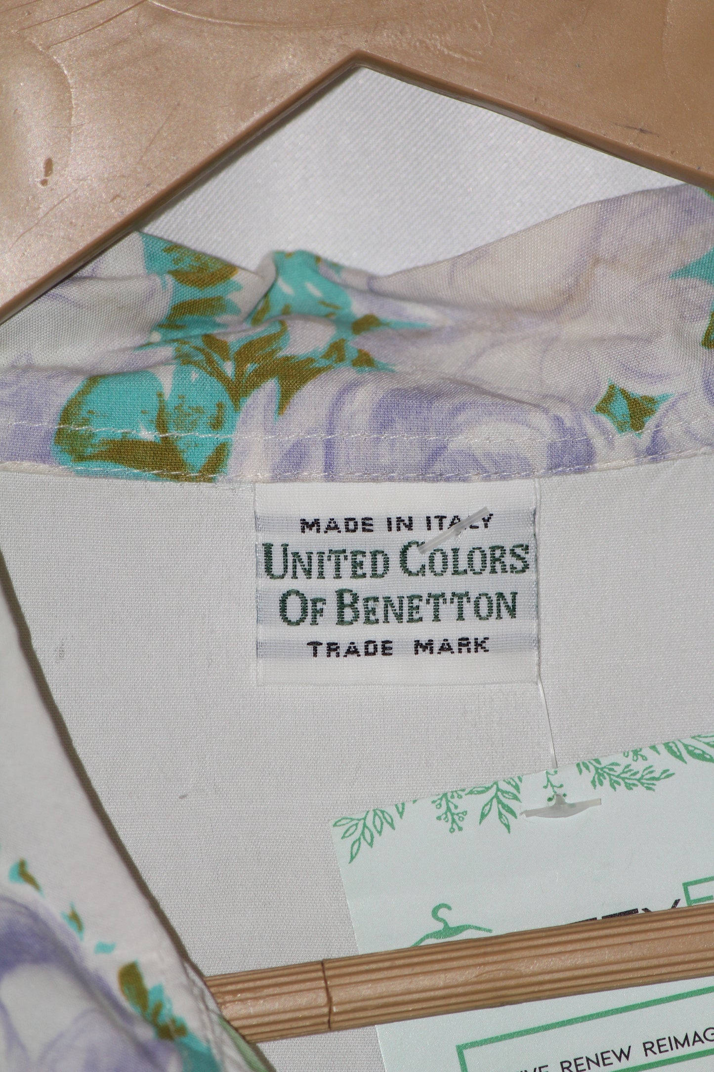 Tropical Bloom – United Colors of Benetton Floral Button Down Shirt