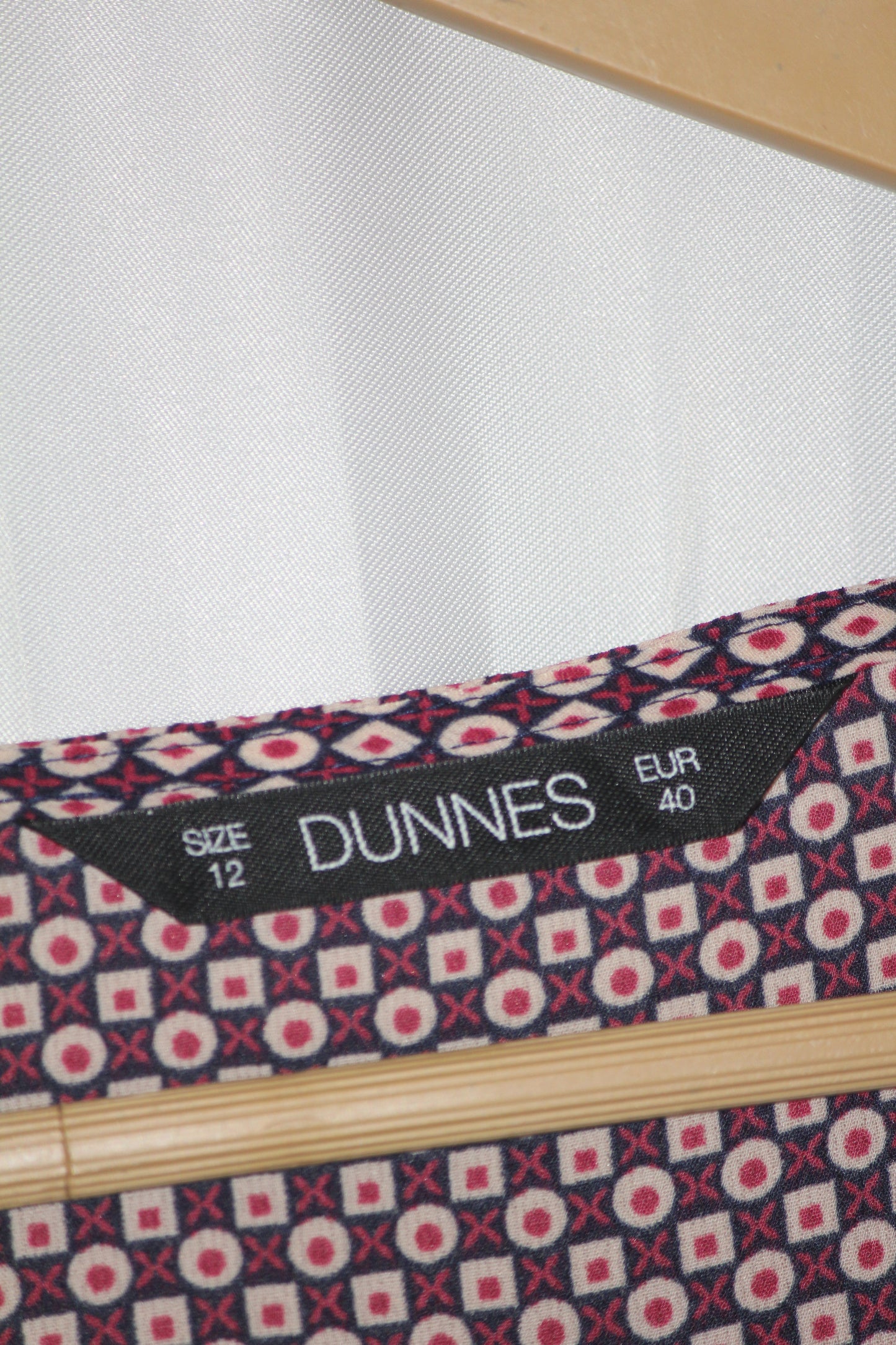 Walnut Whisper – Dunnes Brown Dotted Button Down Shirt