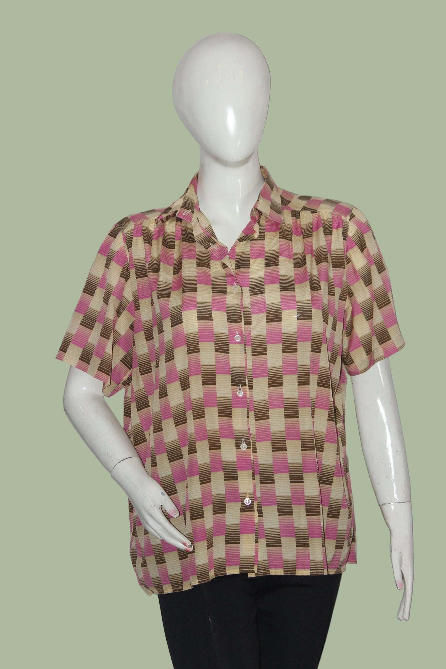 Sunset Glow – Koala Yellow Button Down Shirt