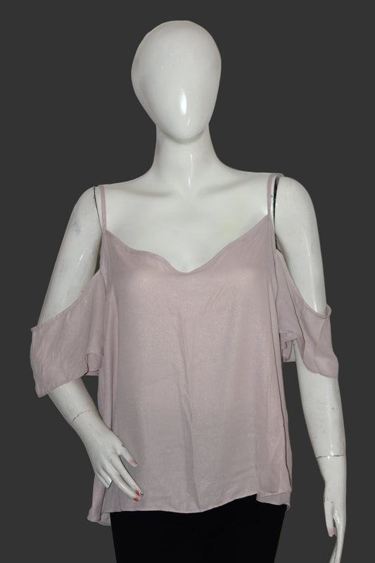 Atmosphere Off-White Sleeveless Crop Top for Women – Small