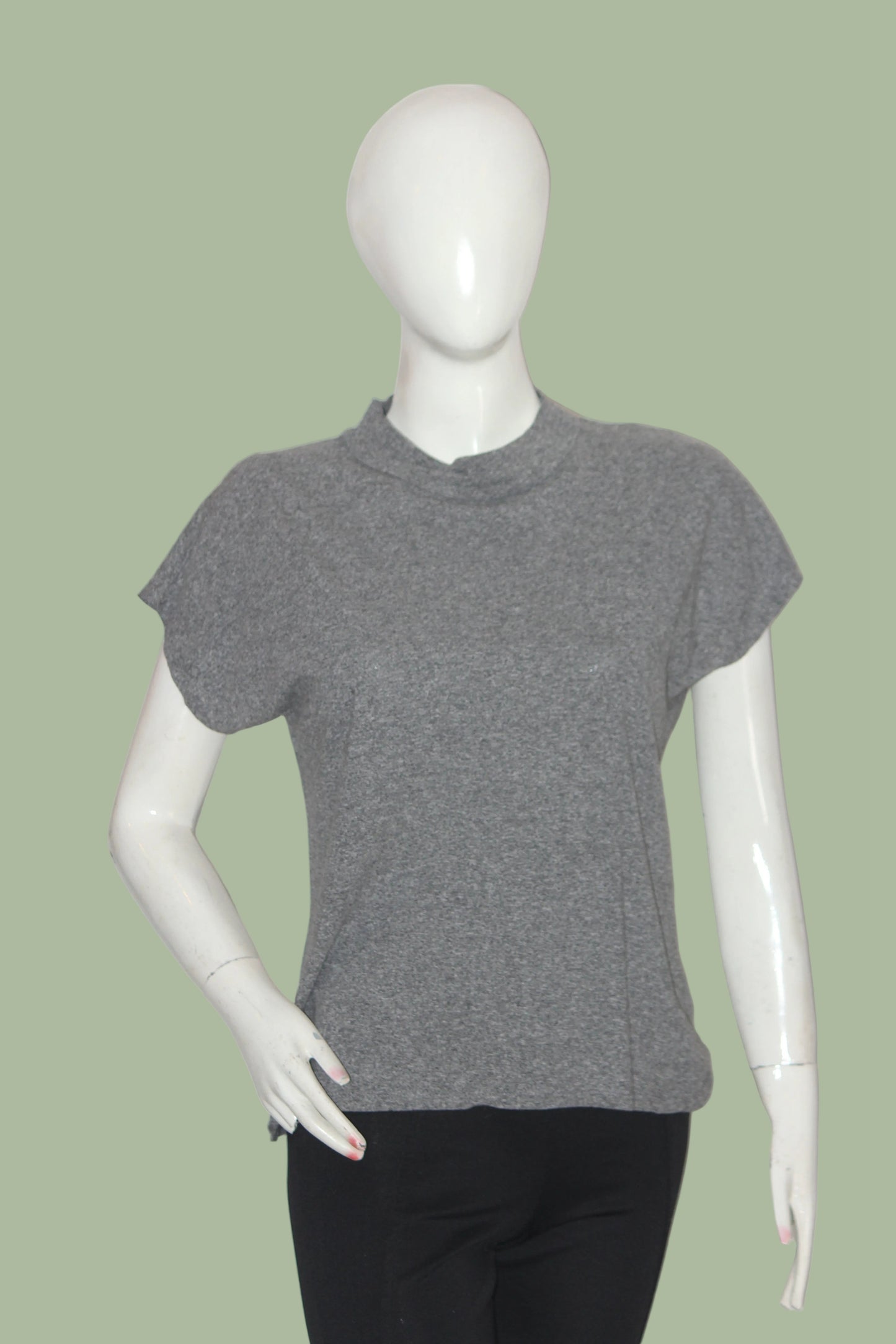 New Look Grey Crop Top