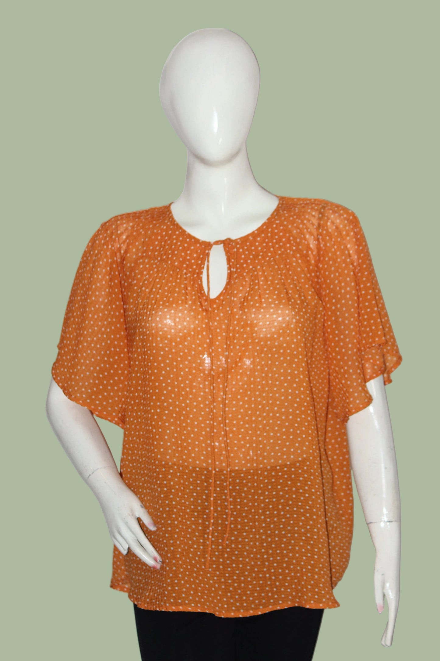 Next Orange Crop Top