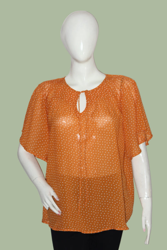 Next Orange Crop Top