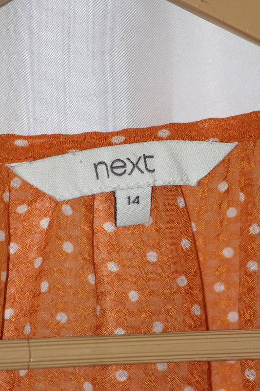 Next Orange Crop Top