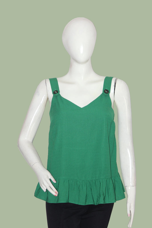 Papaya Green Tank Top - Small