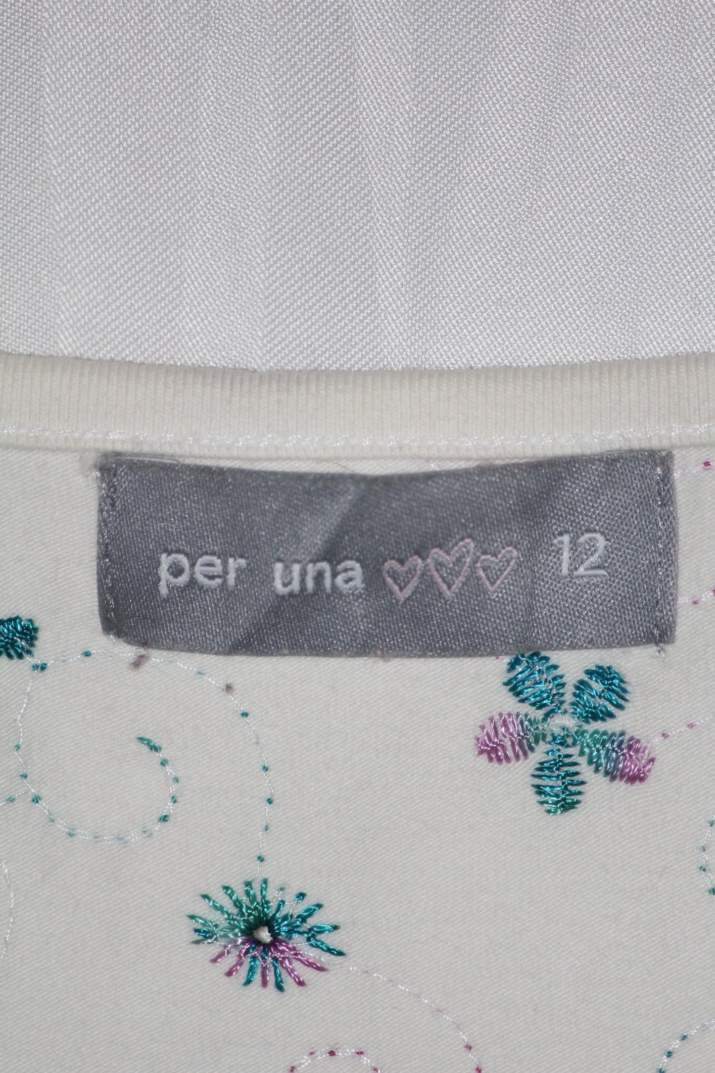 Per Una White Sleeveless Crop Top - Medium