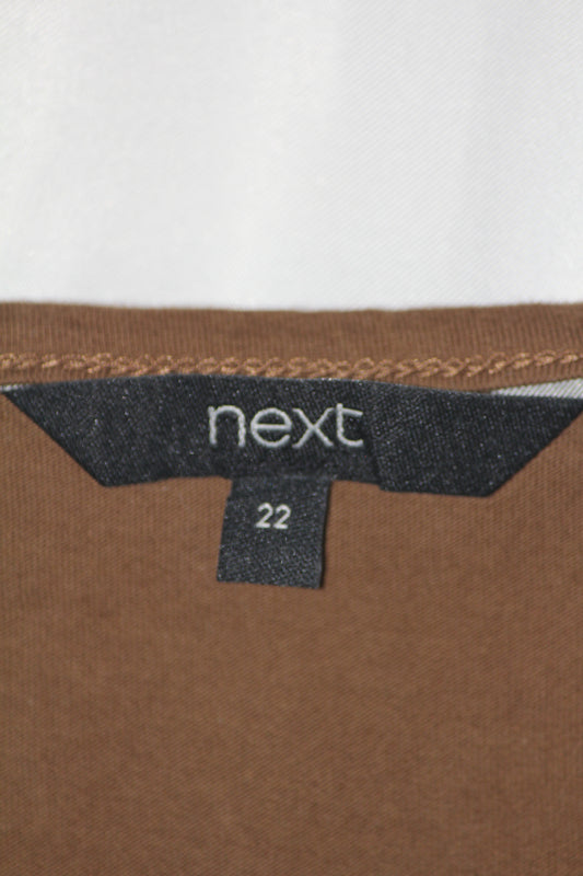 Next Brown Tank Top - X Large