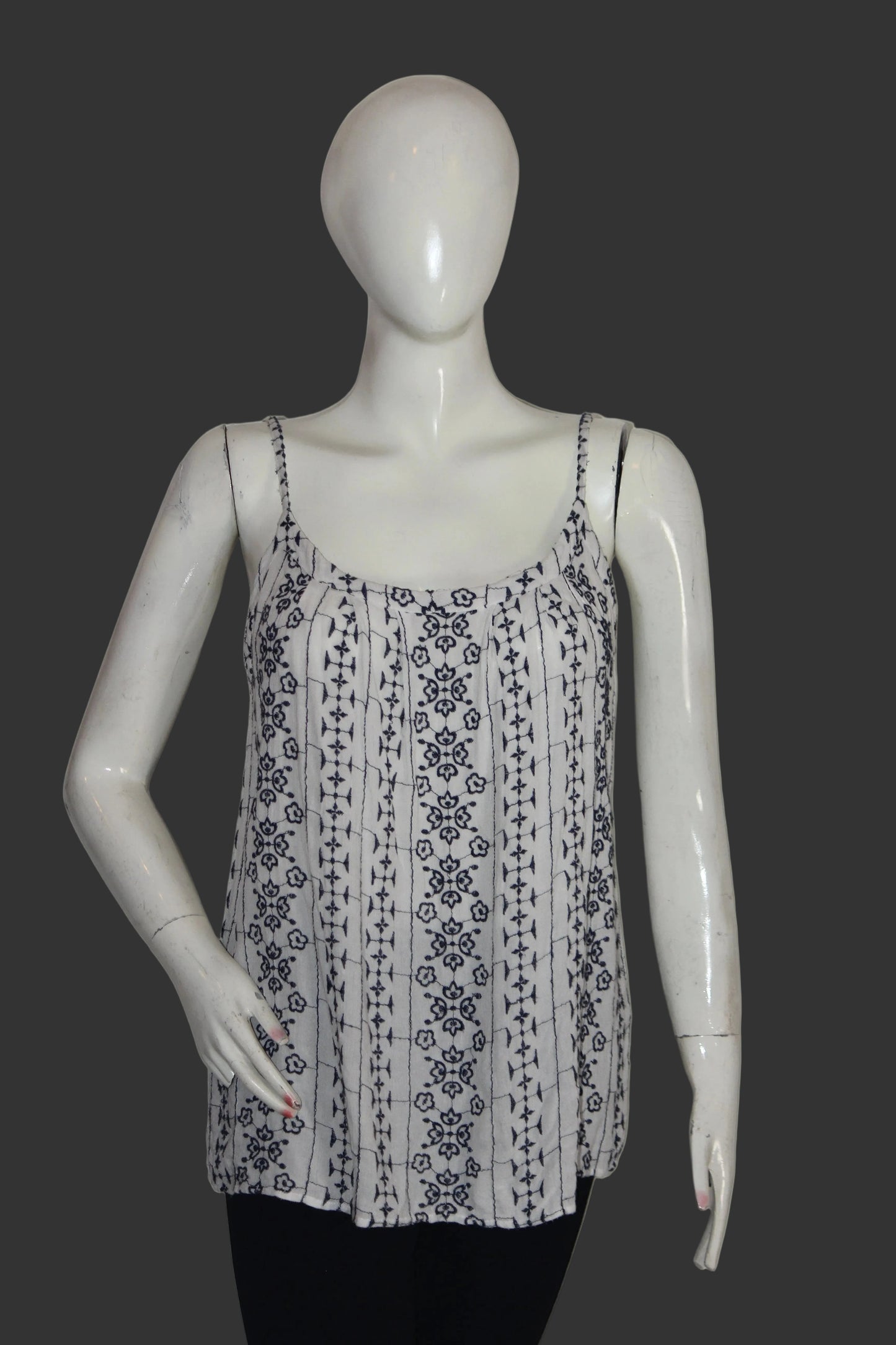 Falmer Heritage White Tank Top