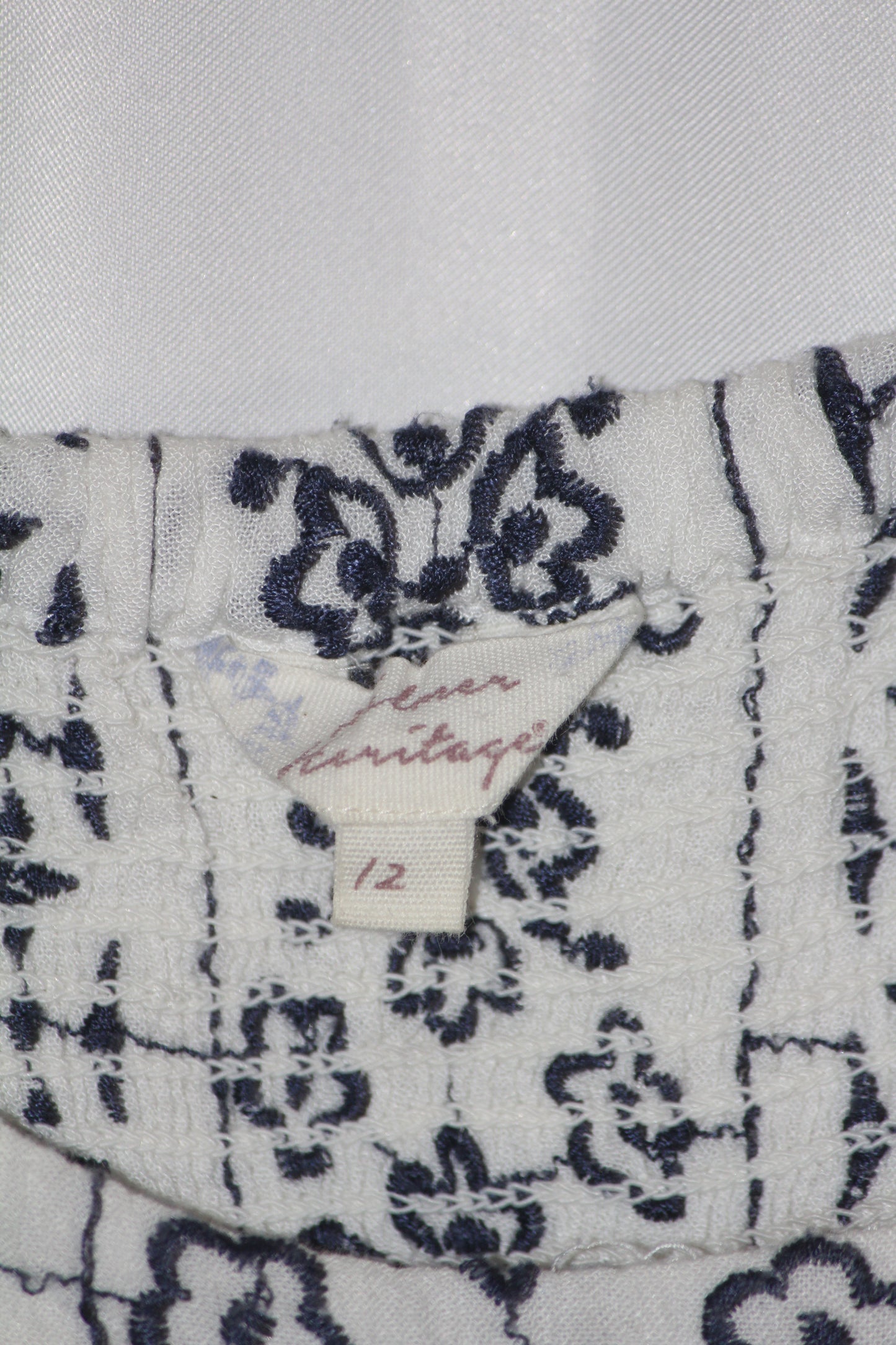 Falmer Heritage White Tank Top