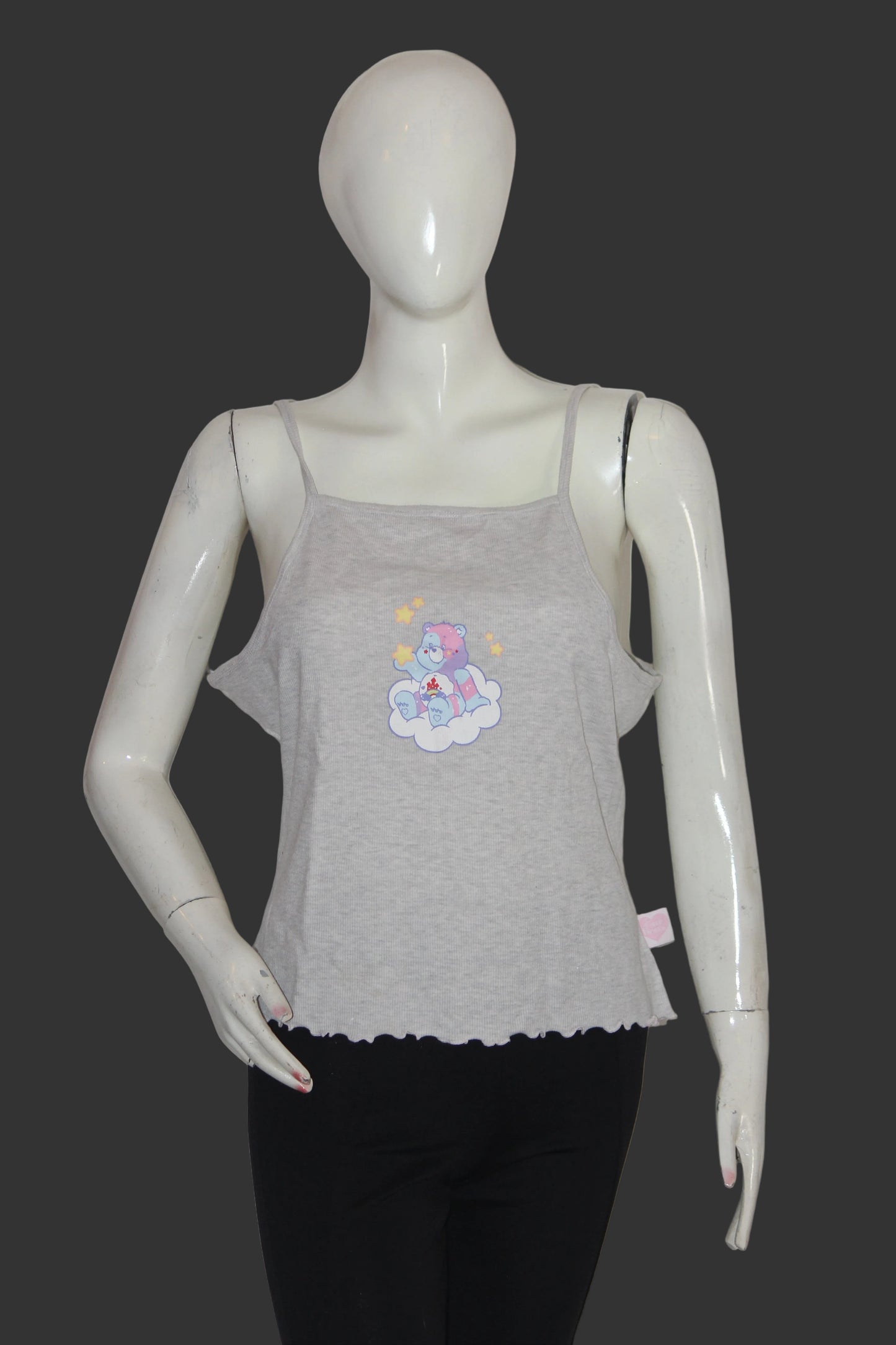 Care Bear White Tank Top – Large (Light & Comfortable)