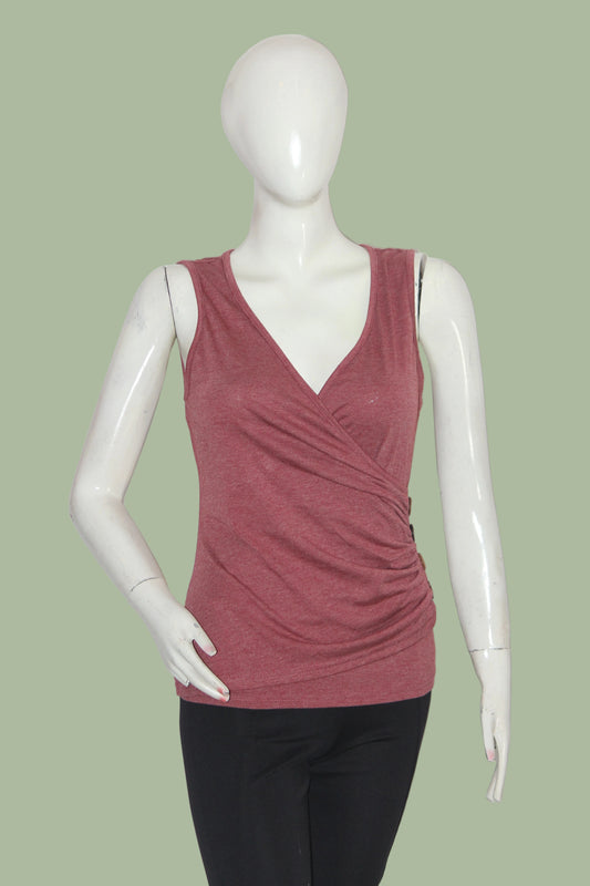 Shein Maroon Tank Top – Medium (Everyday Essential)