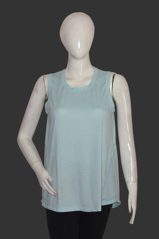 Thriftyfy Sky Blue Tank Top for Women – Medium