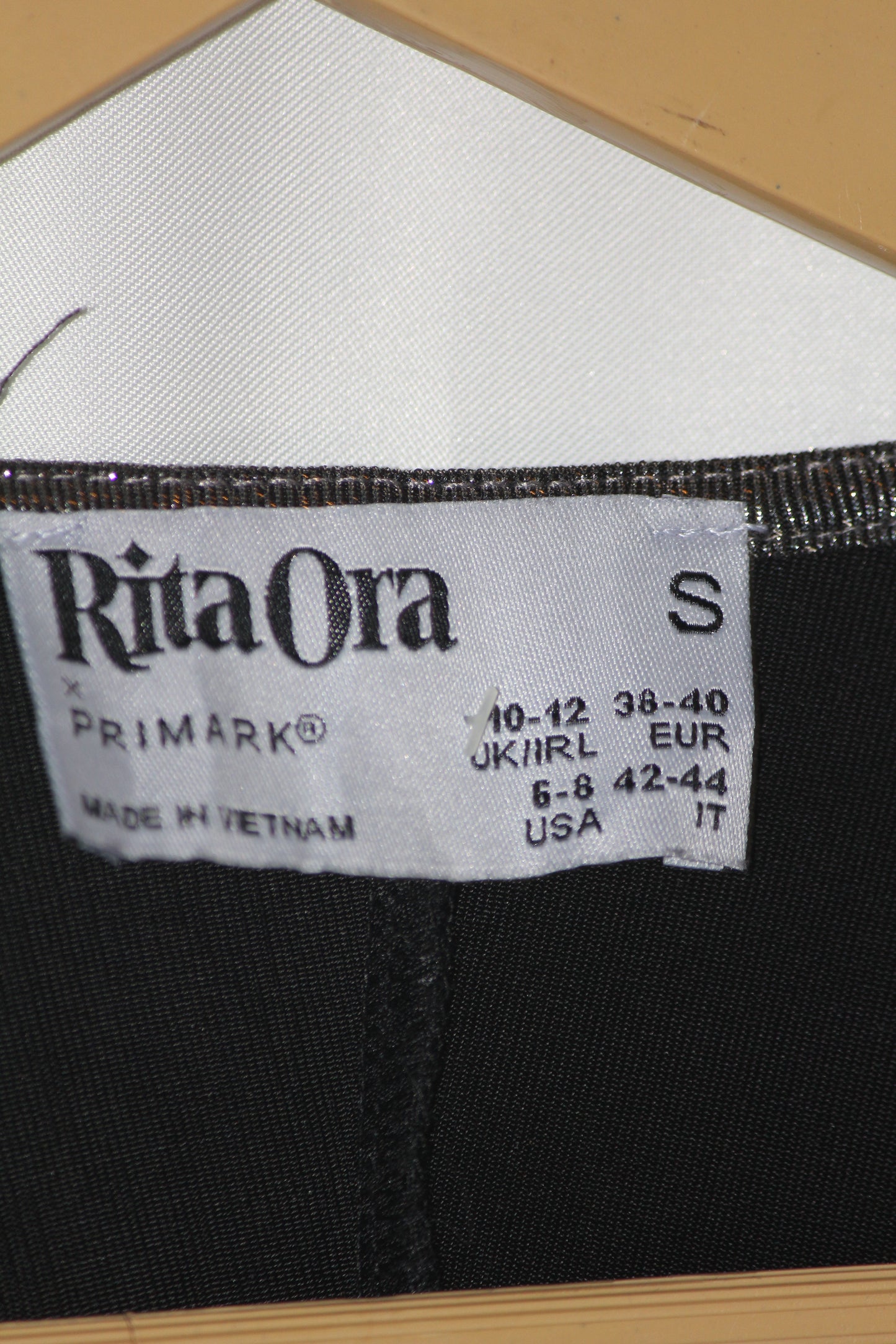 Rita Ora Silver Colour Tank Top – Small (Shiny & Trendy)