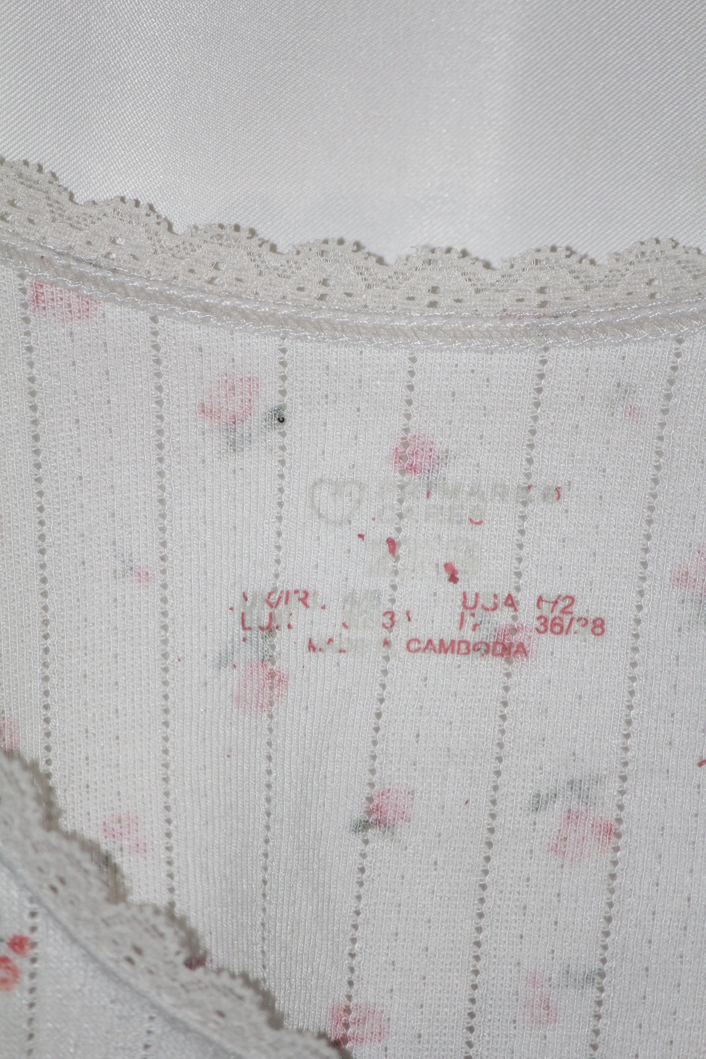Primark White Tank Top – Small (Lightweight Basic)