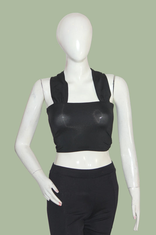 Thriftyfy Black Tank Top – Small (Simple & Comfy)