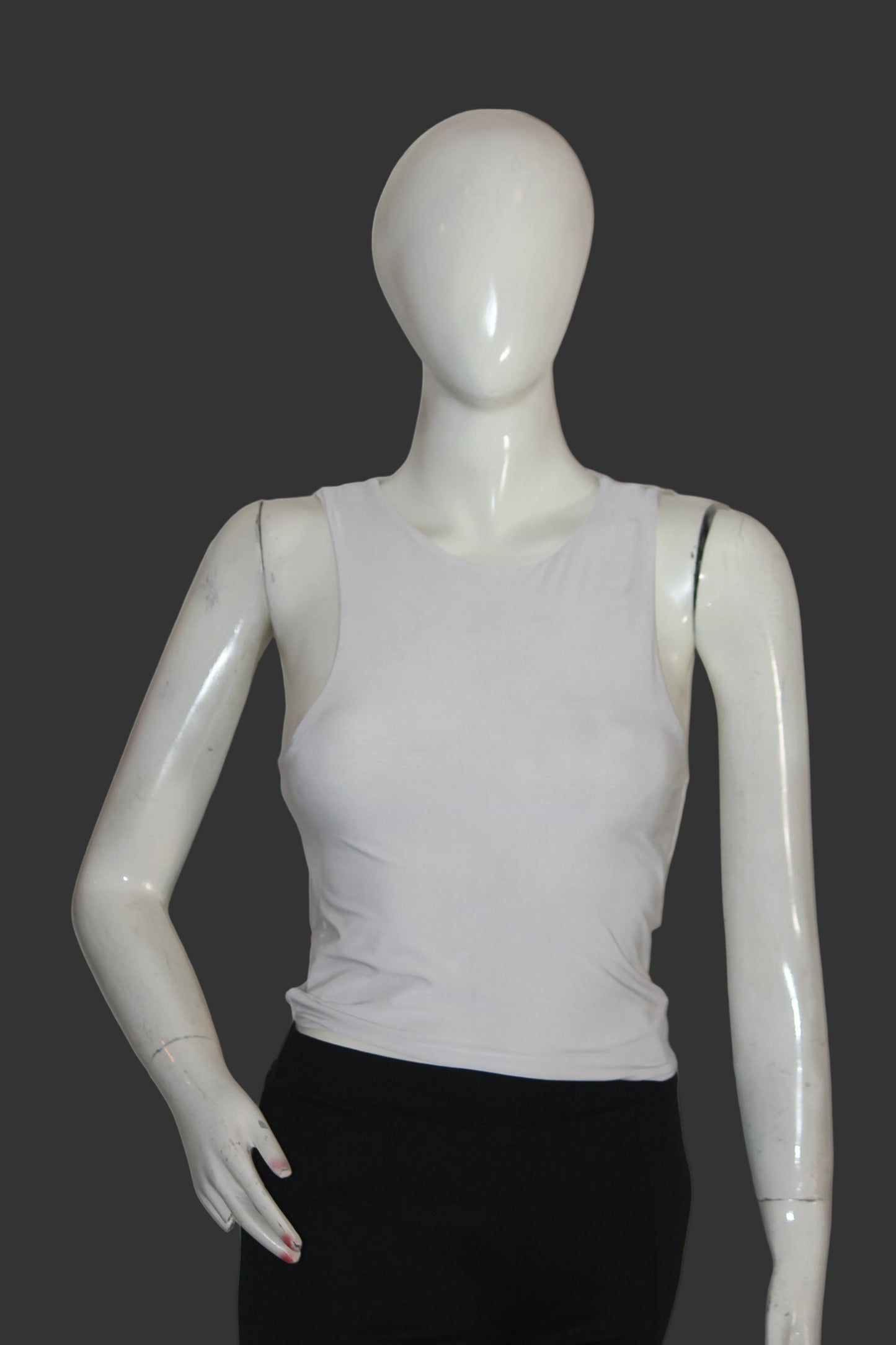 Asos White Tank Top – Small (Casual Essential)