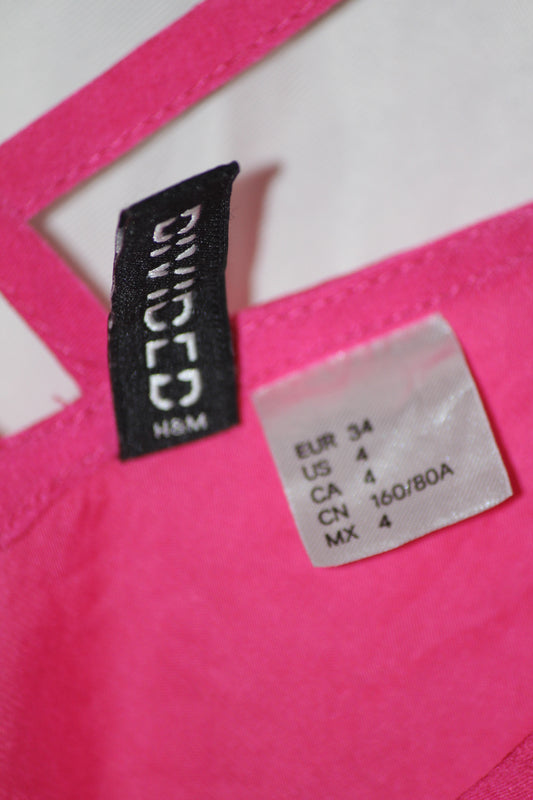 H&M Pink Tank Top – Small (Soft & Stylish)