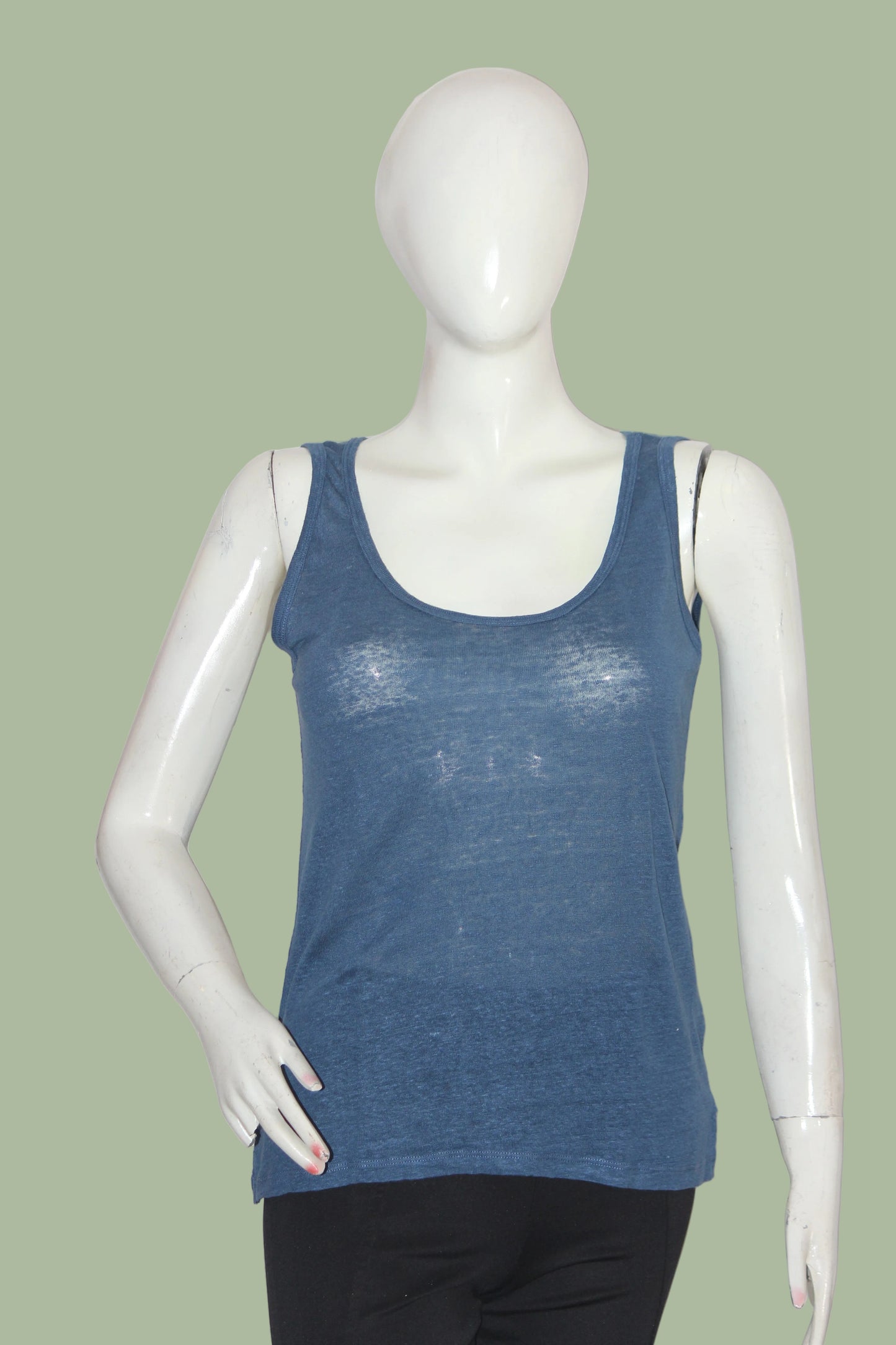 United Colours Blue Tank Top – XS (Light & Trendy)