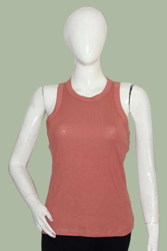 Always and Dream Orange Tank Top – Small (Bright & Comfortable)