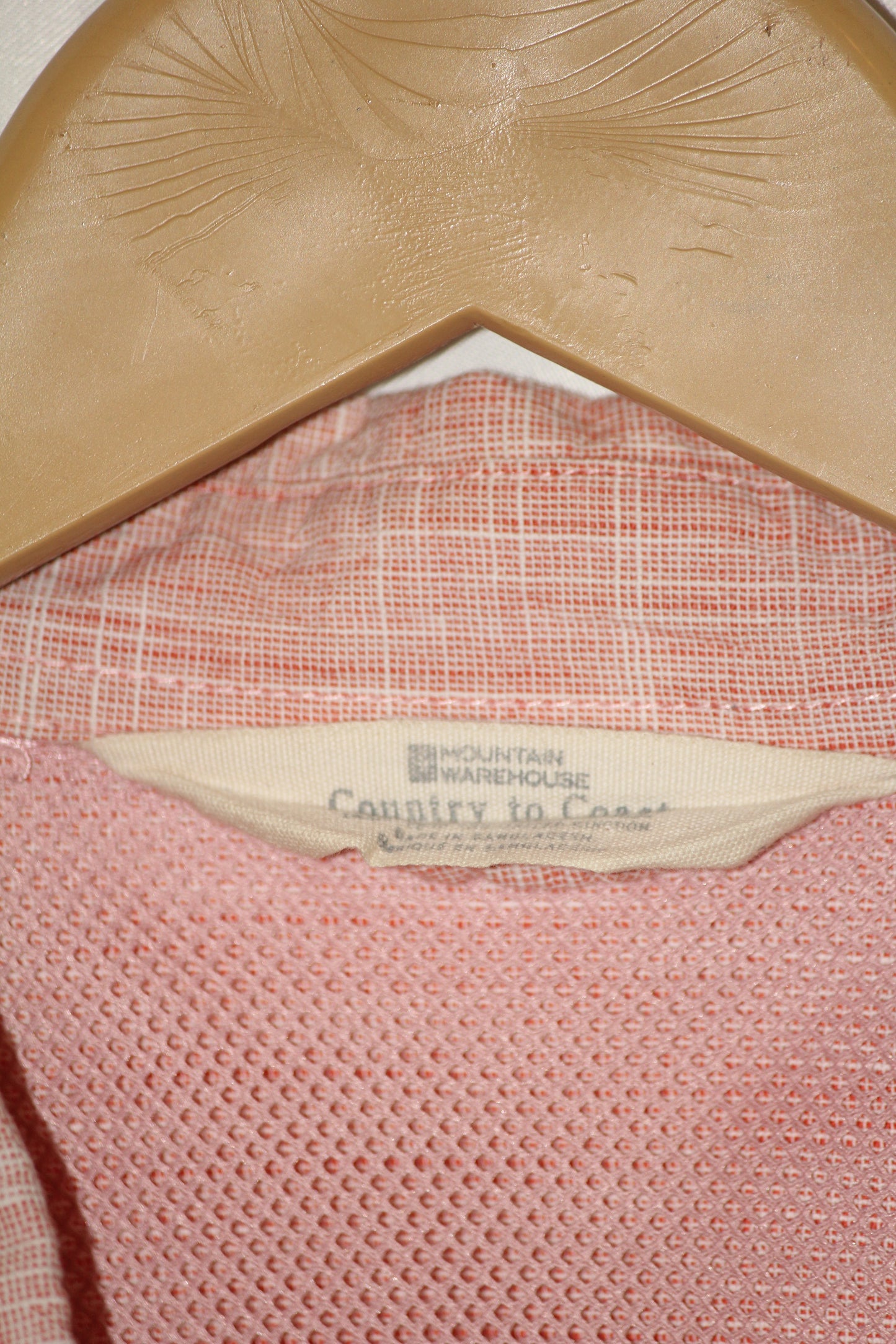 Mountain Warehouse Pink Cotton Shirt – XL (MEN)
