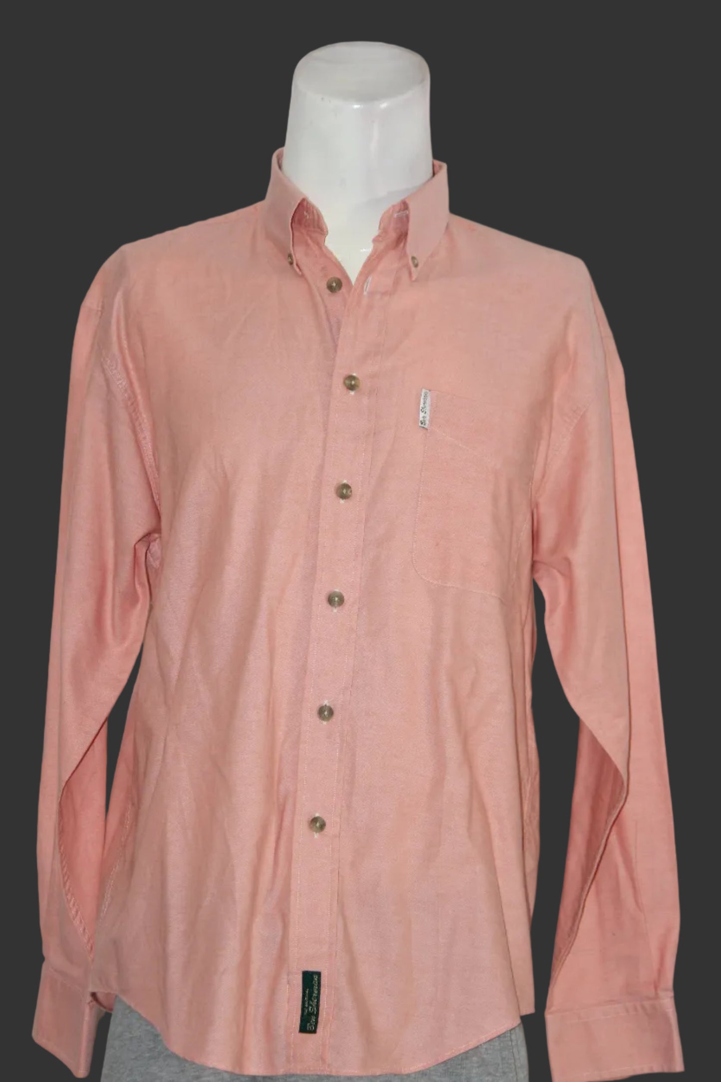 Ben Sherman Pink Button Down Shirt – Medium (Men)
