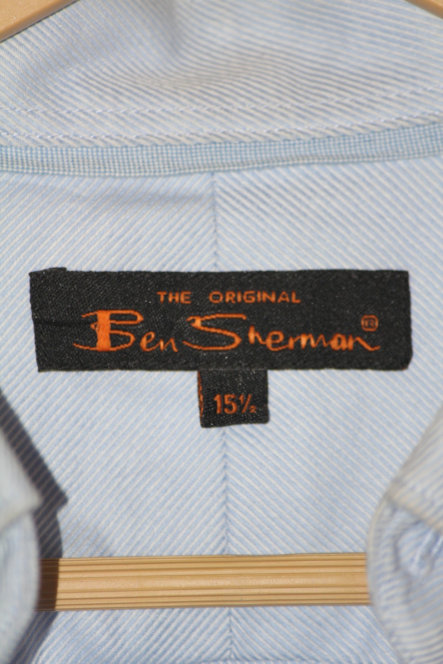 Ben Sherman Classic Button-Down Shirt – Blue