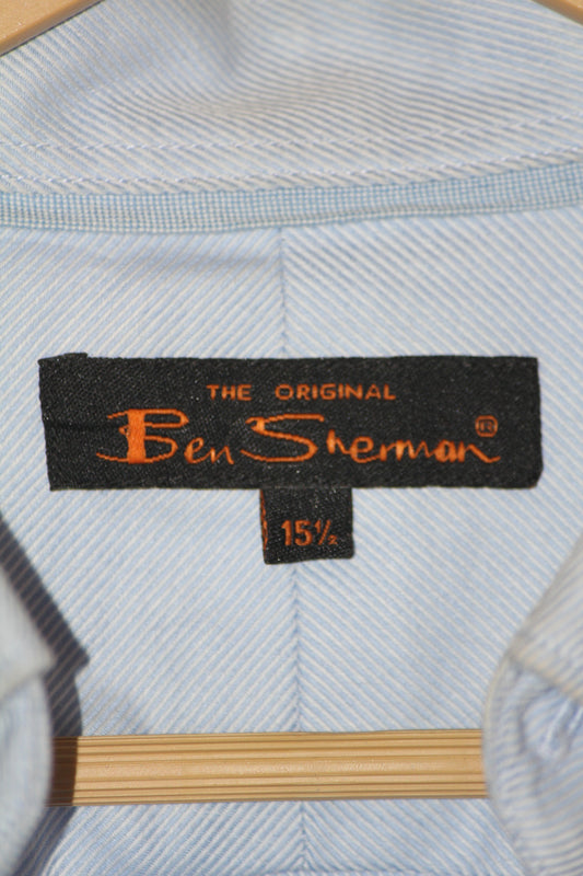 Ben Sherman Classic Button-Down Shirt – Blue