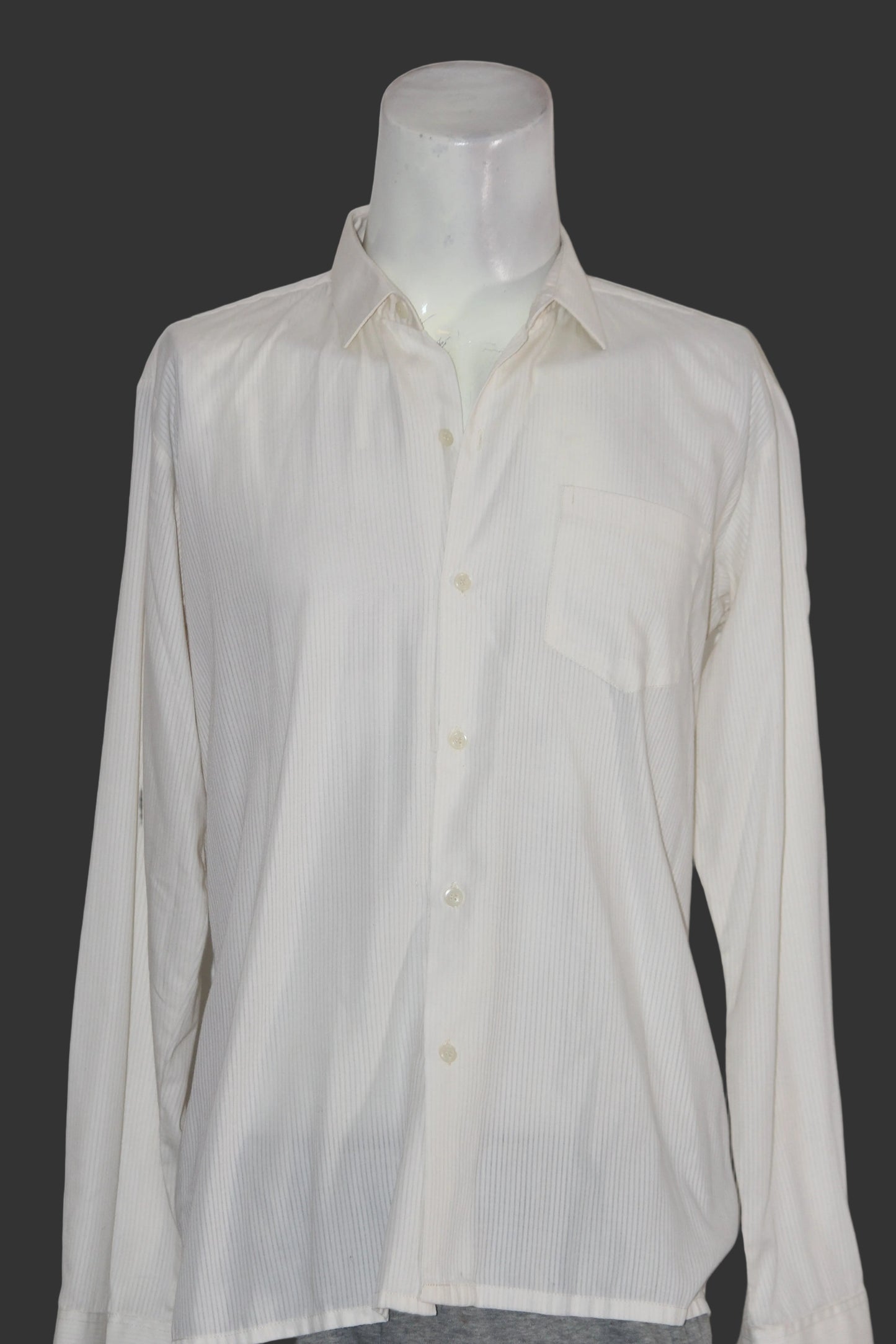 Abdullah's White Cotton Shirt – Large