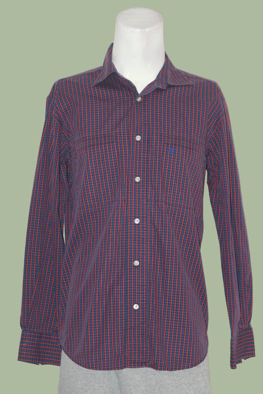 Timberland Checkered Shirt – Red & Blue