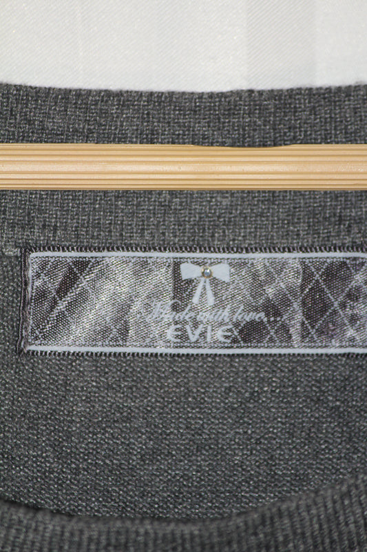Evie Grey Winter Blouse (Medium)