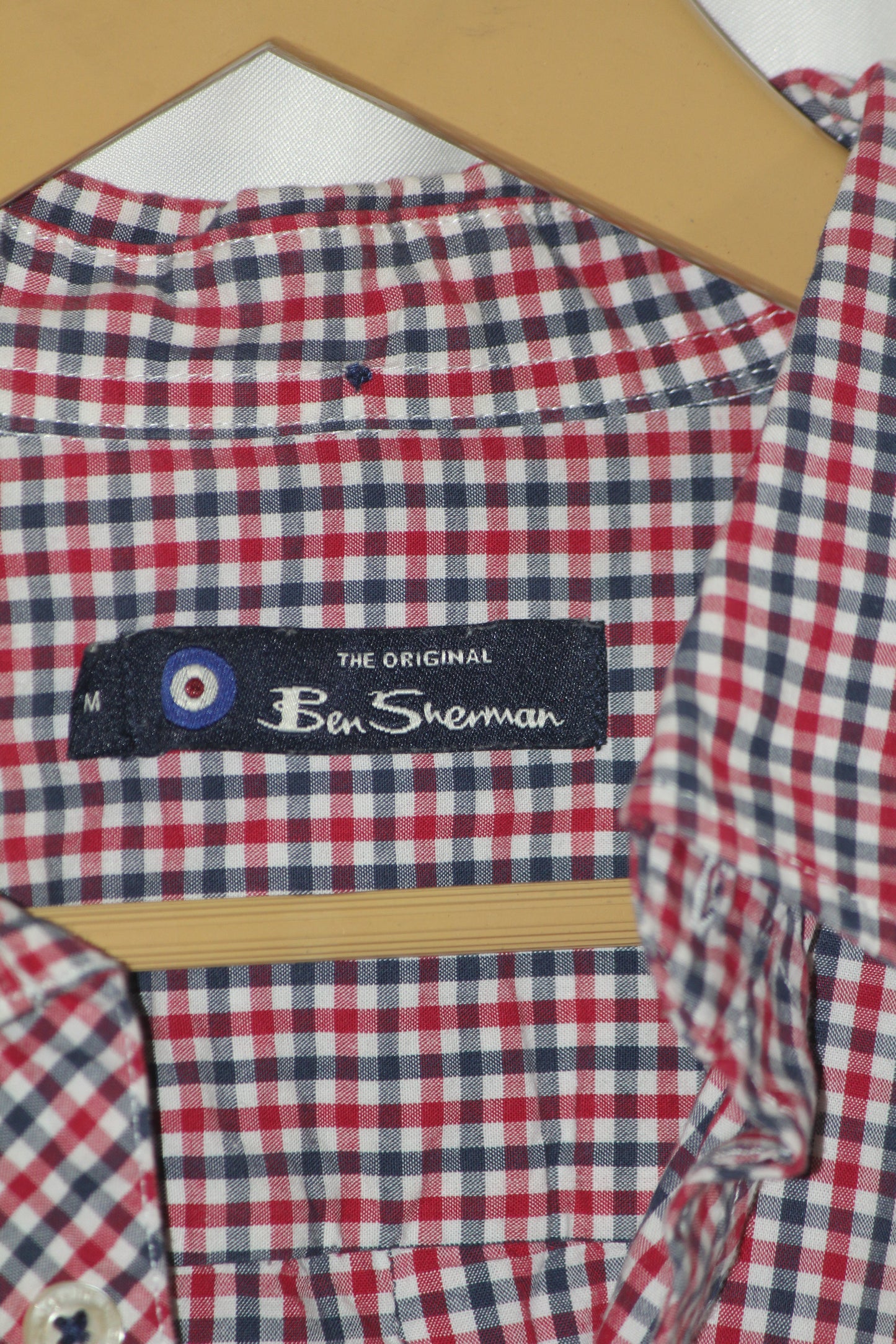 Ben Sherman Half Sleeve Shirt – Maroon