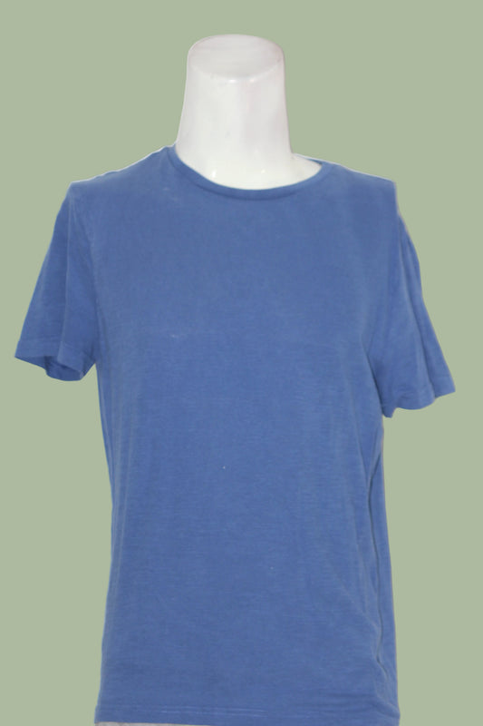 Tu Blue Simple T-Shirt