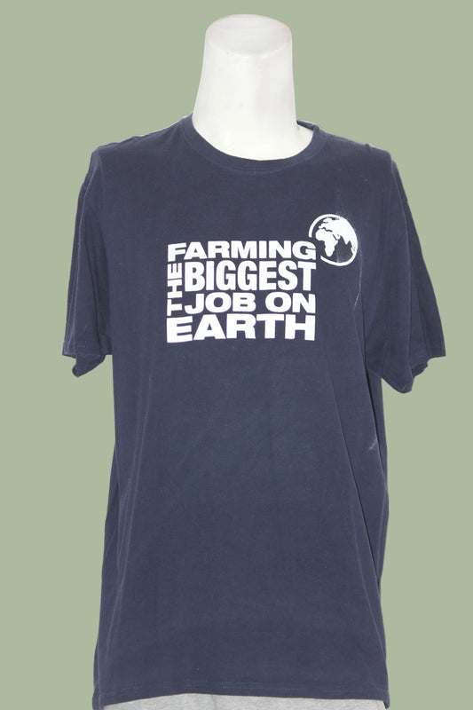 Tee Jays Black Printed T-Shirt