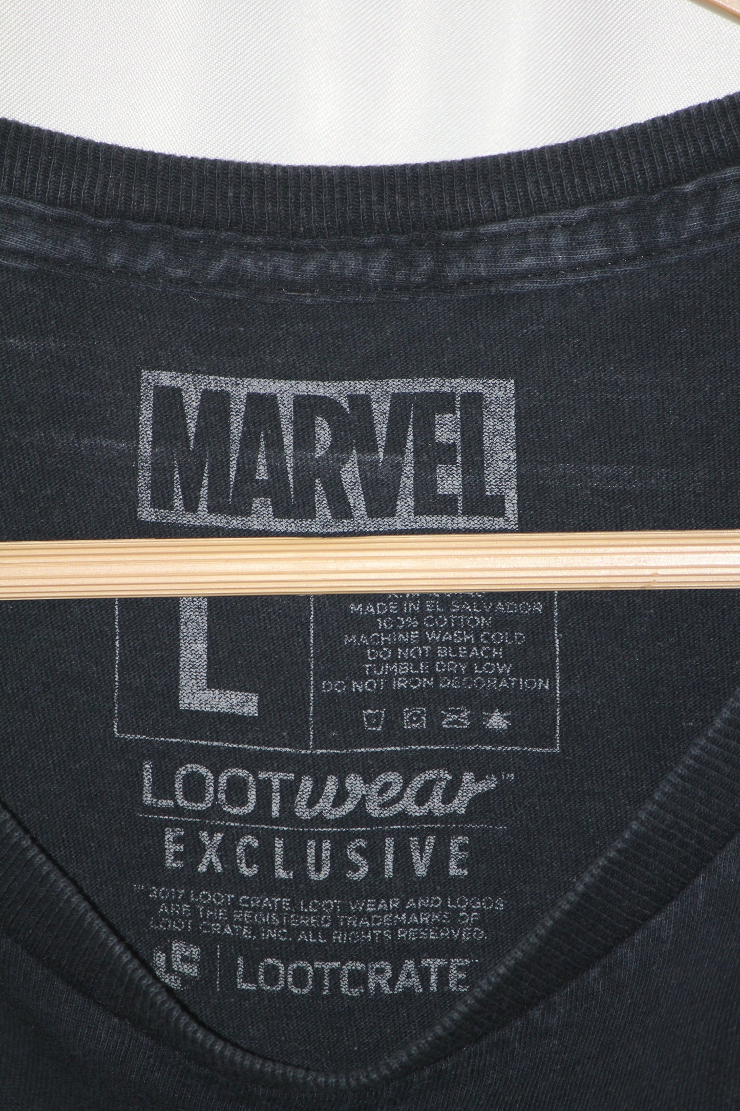 Marvel Black Printed T-Shirt