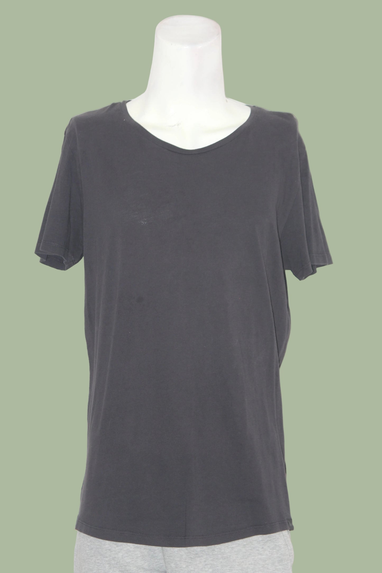 Lee Black Half Sleeve Cotton T-Shirt