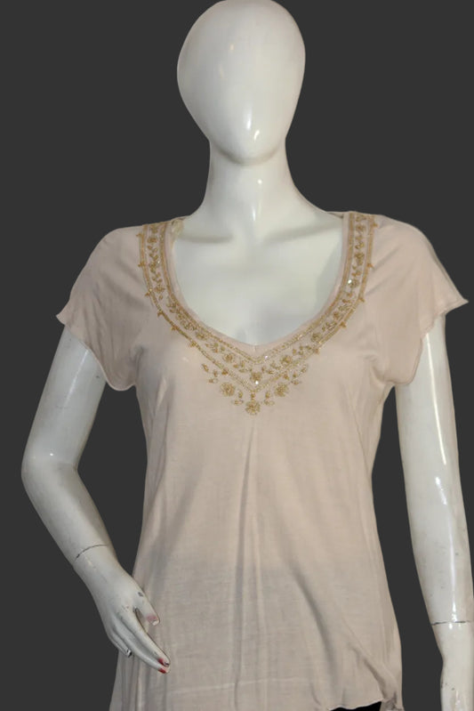 Cream Colour Tees by Florence