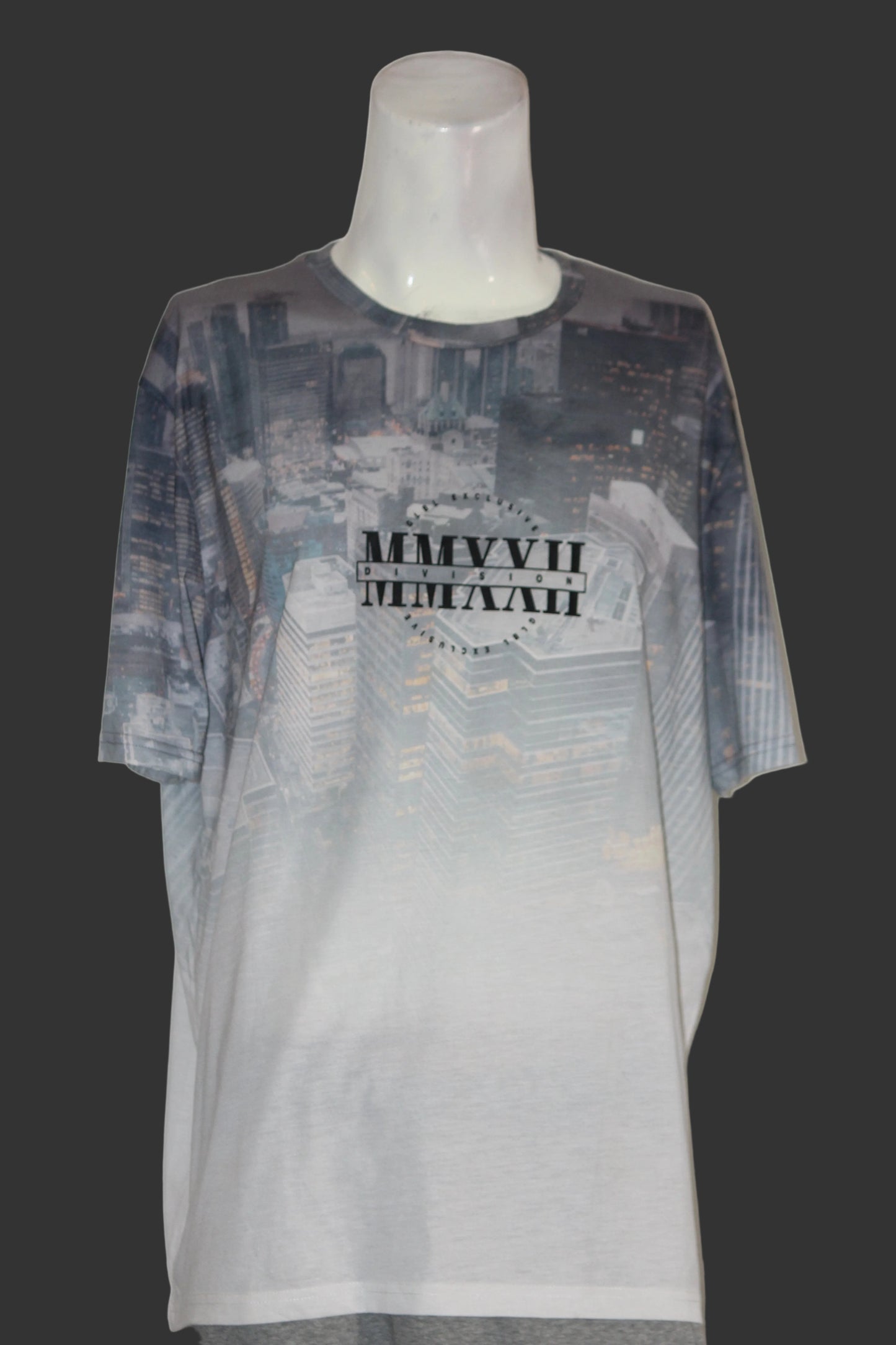George White & Grey XXL T-Shirt