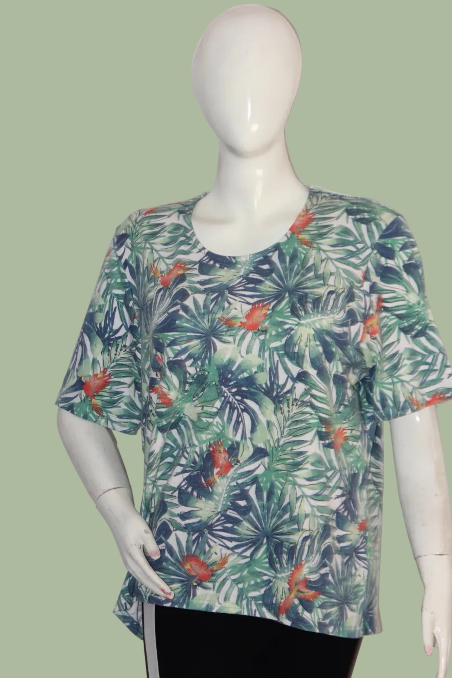 Half Sleeves T-Shirt By Honor Millburn
