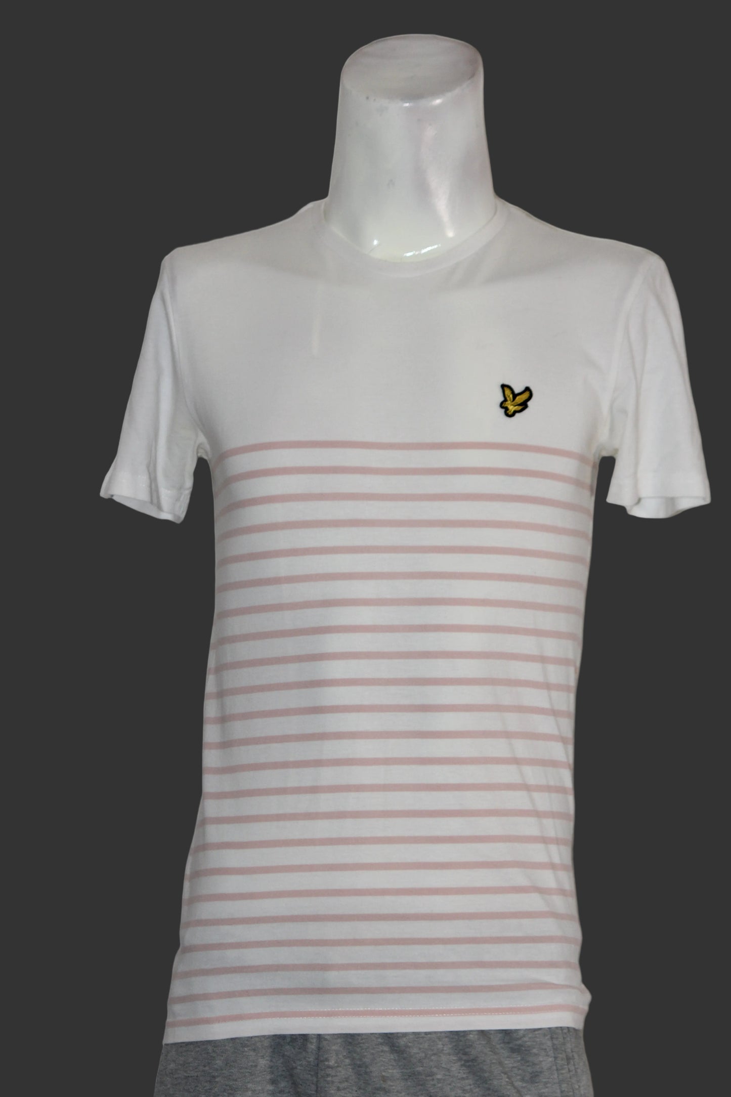 Lyle & Scott White T-Shirt – Small
