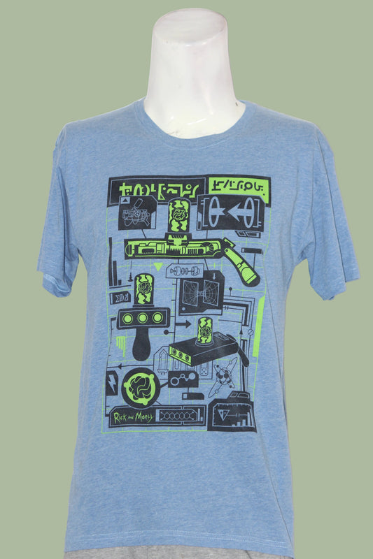 Lootcrate Light Blue T-Shirt – Medium
