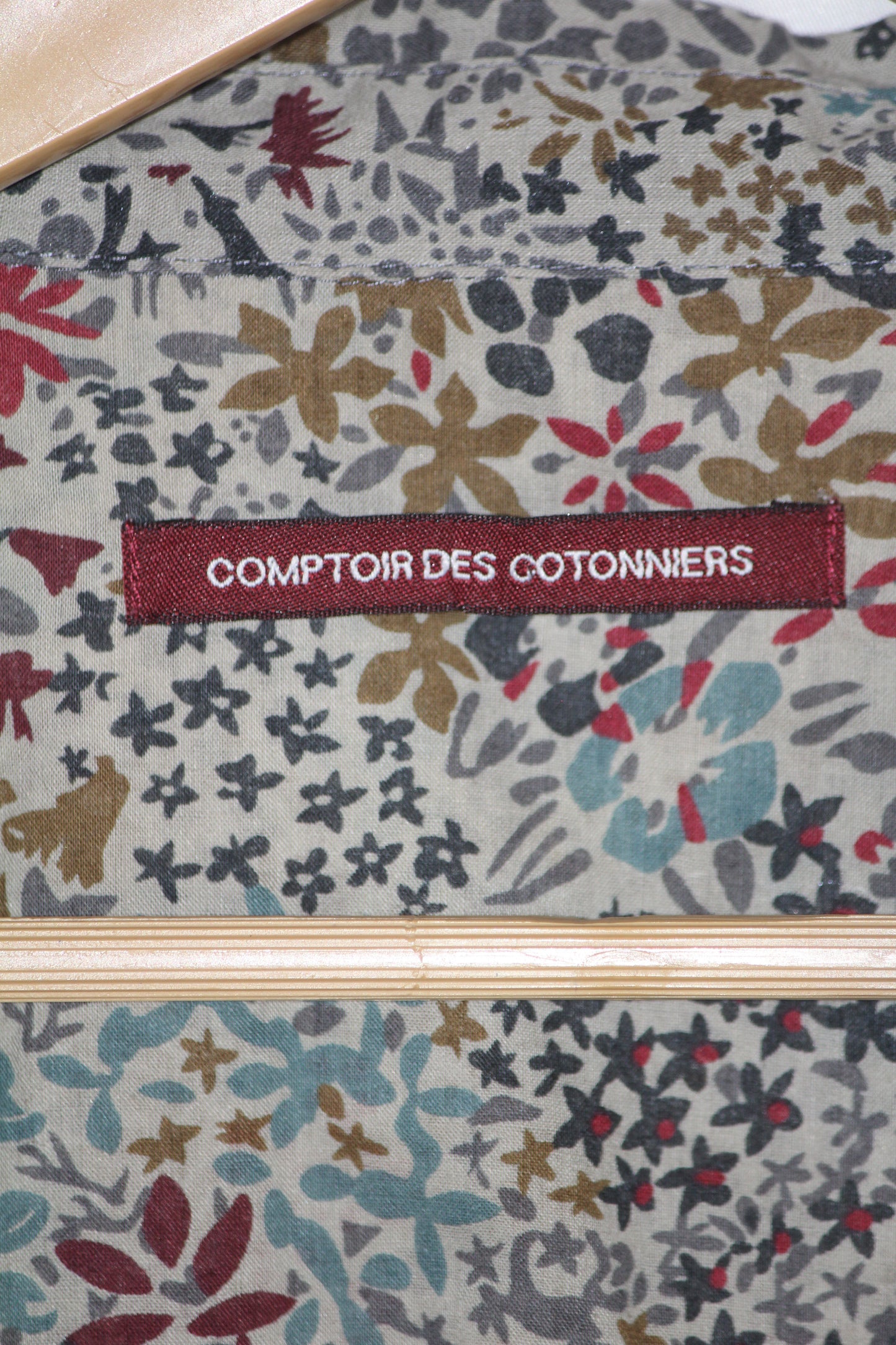 Comptoir Cotonniers Greyish White Blouse