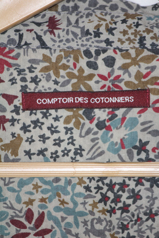 Comptoir Cotonniers Greyish White Blouse